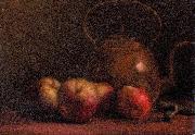 Still life with apples unknow artist